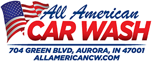 All American Car Wash All American Car Wash logo.