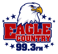 Eagle Country 99.3 FM Eagle Country 99.3 FM logo.